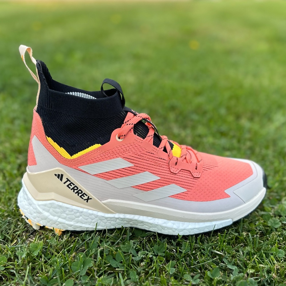 Adidas Terrex Free Hiker 2 Coral Fusion Hiking Shoes Trail men’s 8.5 brand new